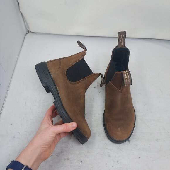 Blundstone WOMENS Tobacco Chelsea Hiking Boot - Picture 1 of 9